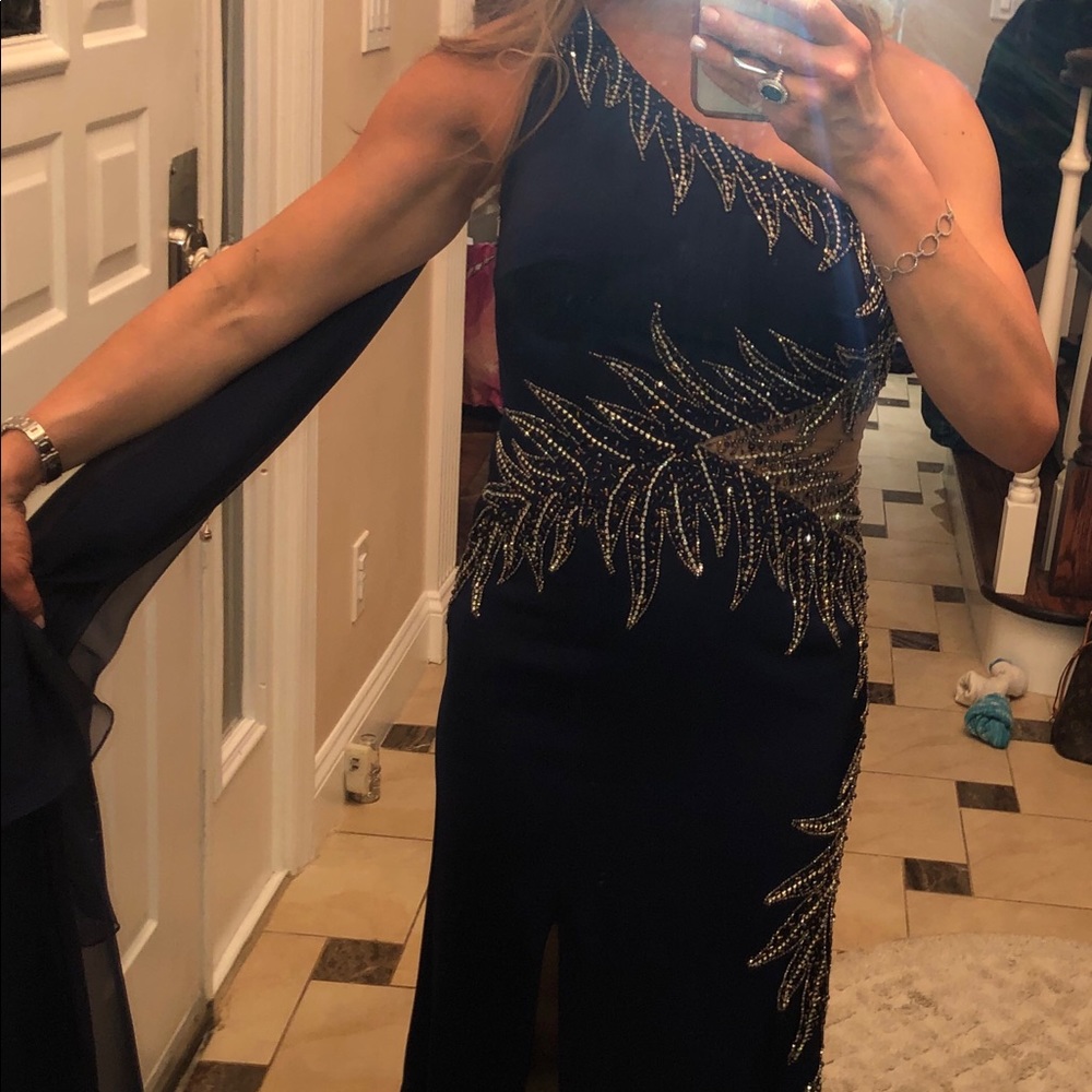 Gorgeous blue gown